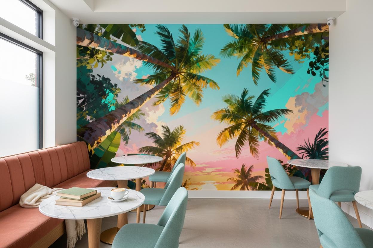 Homestead Luxe professional wallpaper installation in a luxury interior